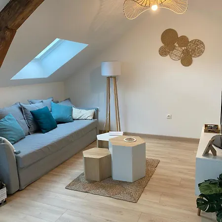 Chez Gustave T2, 4 Min Place Ducale 아파트